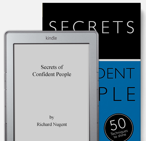 'The Secrets of Confident People' Book Cover and Kindle version